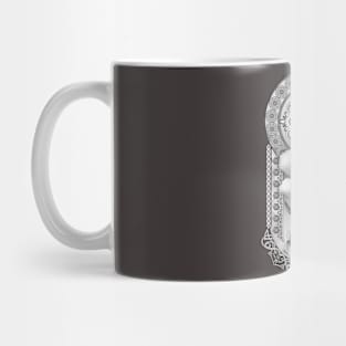 Rose Quartz: Black & White Mug